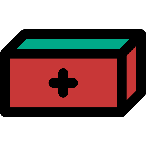 Care, corona virus, emergency, hospital, medical, medkit, sick icon